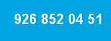 926 852 04 51